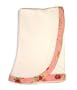 Lilypad Baby Girl Blanket with Pink Floral Trim
