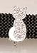 10kt White Gold Charm- DS1198