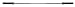 5-foot Olympic Style Bar-Black