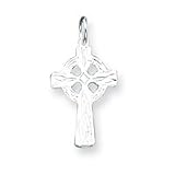 Sterling Silver Celtic & Iona Cross with 20 Inch Sterling Silver Chain
