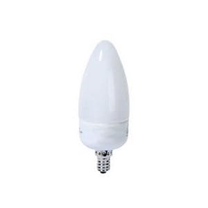 CANDELABRA BASE DECORATIVE CHANDELIER COMPACT FLUORESCENT LIGHT BULB 9 WATTS 50K FULL...