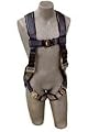 DBI/SALA 1107977 ExoFit Full Body Fall Protection Harness, Large Size Back D-Ring with Quick-Connect Buckles