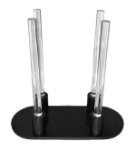 Avteq VS-500 ViewMount and Plana Series Acrylic Stand For Mounting Codec