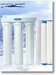 Crystal Quest 20" Triple Replaceable Cartridge Whole House Water Filter