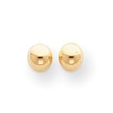 Sardelli - 14k Gold Polished 4mm Ball Post Earrings