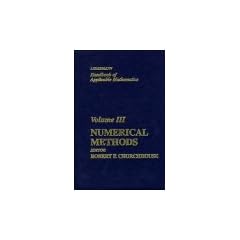 Handbook of Applicable Mathematics: Numerical Methods v. 3