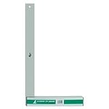 アルミ台付スコヤ 45cm目盛なし 74115 角度計 測量 大工道具 工具 シンワ測定