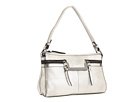 Perlina Handbags Lola Top Zip Top-Zip Handbags - Pewter