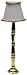 Dollhouse Miniature 1/2 Scale Spindle-Base Floor Lamp