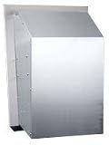 Broan 335 10-inch Exterior Mount Blower, Stainless Steel