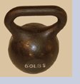 60 lb. Wide Handle Kettlebell