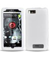 White Silicone Case / Skin / Cover for Motorola Droid X / MB810 / Droid X2  ....