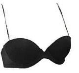 On Gossamer Brilliant Mesh Strapless Bra with Beaded Straps