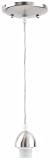 Westinghouse Lighting 70284 Single Light Mini Pendant Lit, Nickel