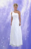 E*gowns Prom Dress 1575 White Hand Beaded