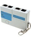 Multifunctional RG45 RJ11 Network Cable Tester With Keyring for device computer components