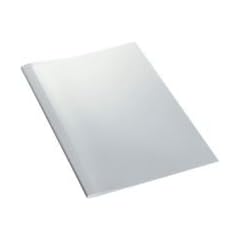 Leitz 177161 Thermobindemappe Standard, A4, R�ckenbreite 6 mm, 100 St�ck, weiss