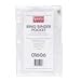 SPR01607 - Vinyl Ring Binder Pocket, 24 Count, 10x8, Clear
