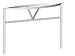 Boat Racks - John Boos - Commercial Boat-Shaped Ceiling Mount Pot Rack 48L - 3/16 x 2in. Stainless Steel Flat Bar