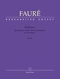 Produkt-Bild: Quatuor pour piano, violon, alto et violoncelle op. 45: Partitur mit Stimmen. B&auml;renreiter-Urtext; erste wissenschaftlich-kritische Ausgabe zentraler ... auf der Basis der Faur&eacute;-Gesamtausgabe