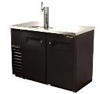 24 in Draft Beer Cooler, 1 Faucet, 2 Shelves/Doors, Holds (2) 1/2 Keg