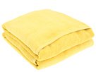 IMAGE OF Home Source International MicroCotton Luxury Set Of 2 Shower Towels Bath Towels - Yellow