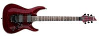 Schecter C1 FR Hellraiser Electric Guitar - Black Cherry with Floyd Rose