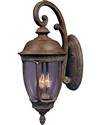 Maxim Lighting - 20466CDSE : Knob Hill Trisyn 3-Light Outdoor Wall Lantern - Sienna