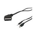 1001Cables - Scart Cable to S-Video + 3.5 Jack Plug