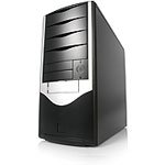STARTECH.COM 8-BAY MID-TOWER COMPUTER CASE W/400-WATT SILENT POWER SUPPLY (Black) (Retail)