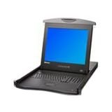 17IN LCD Panel Keyboard Touchpad 1U Rackmount