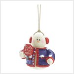 Snowberry Cutie Ornament Santa Stop Here