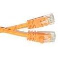 (20 PACK) 7 FT RJ45 CAT (6E) 550MHZ MOLDED NETWORK CABLE - ORANGE