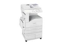 Lexmark X850e MFP - Multifunction ( fax / copier / printer / scanner ) - B/W - laser - copying (up to): 35 ppm - printing (up to): 35 ppm - 3100 sheets - 33.6 Kbps - parallel, USB, 10/100 Base-TX