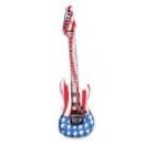 Patriotic Stars and Stripes Inflatable Guitars 42 inch (12 PKG) by TC