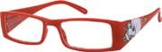 2020 P1574 High Fashion Red Color SKULLCANDY Clear Lens Glasses - UV400