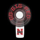 U OF NEBRASKA CORNHUSKER RED L.E.D. MESSAGE FAN