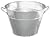 Amscan Reusable Metal Tub