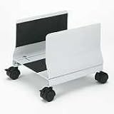 INNOVERA / IVR54000 / Mobile CPU Stand, 7-3/4w x 9-3/4d x 10-5/8h, Light Gray / Sold as 1 EA