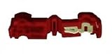3M Scotchlok T-Tap Nylon Insulated Self-Stripping Female QuickSlide 951X Disconnect 22-18 AWG (Red) - 100 Pieces