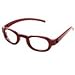 FocusSpecs Near-Sighted Adjustable Eyeglasses (Dark Red) Size -1.0 Diopter to -5.0 Diopter