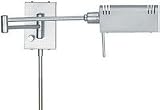 Lite Source LS-1101SS Pharma 1 Light Satin Steel Wall Sconce