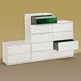 HON585LQ - HON 585LQ Five Drawer Lateral File, 500 Series, Locking, Letter Or Legal, 36W, Light Gray