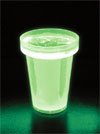 Glow in the dark drinking cup - Green