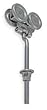 Battalion 1XMY9 Door Hanger Kit, L 4 1/2 In, PK 2