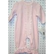 LeTop Rosebud Velour Jumpsuit - Newborn