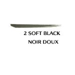 Shiseido The Makeup Fine Eyeliner #2 (Soft Black)--0.4 ml/0.01