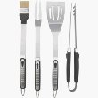 DO IT BEST 4PC. BBQ SET DELUXE STAINLESS STEEL
