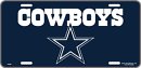 Dallas Cowboys License Plate