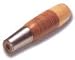 Rose 5-1/2" Leather Replaceable Handle
